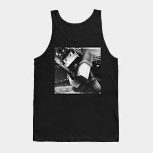 Black And White Offline Tank Top